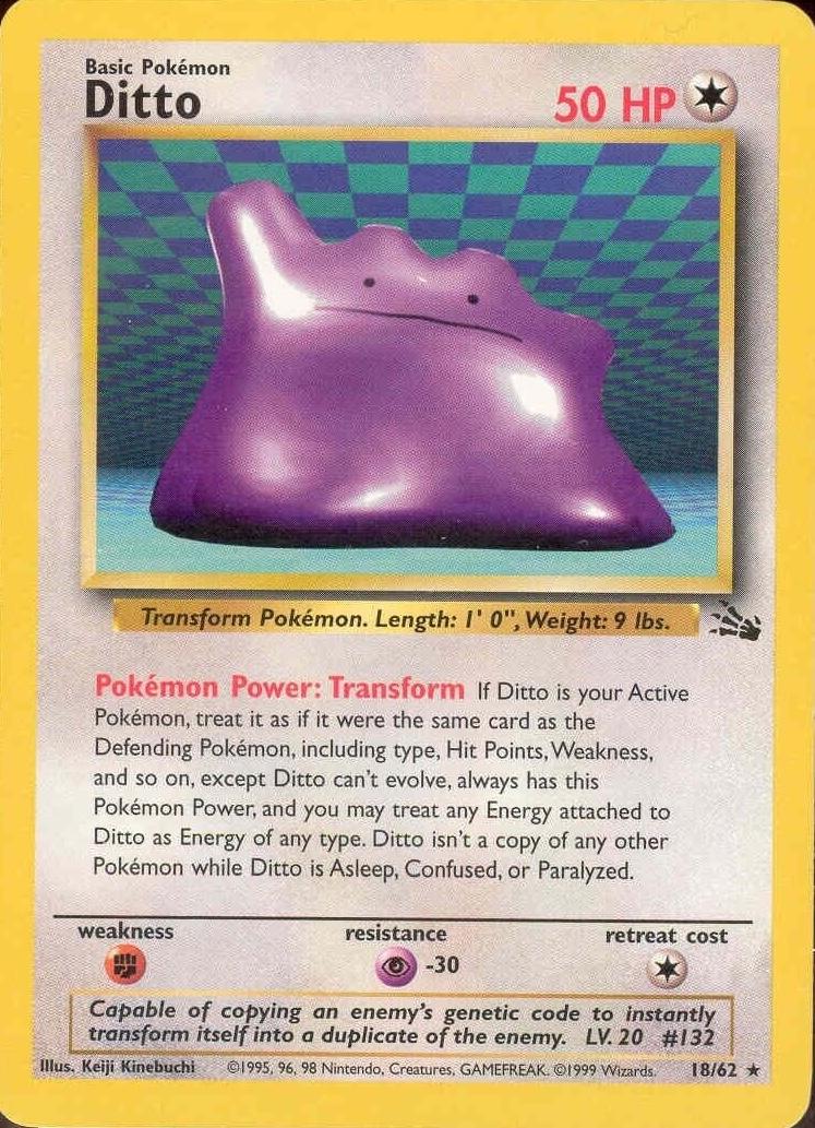 Ditto (18) 18/62 - [Fossil] Unlimited