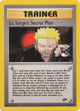 Lt. Surge's Secret Plan 107/132 - [Gym Challenge] Unlimited