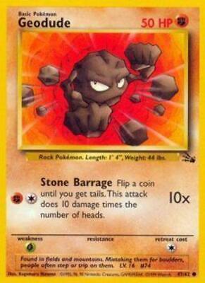 Geodude 47/62 - [Fossil] Unlimited