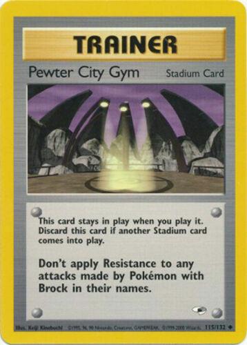 Pewter City Gym 115/132 - [Gym Heroes] Unlimited