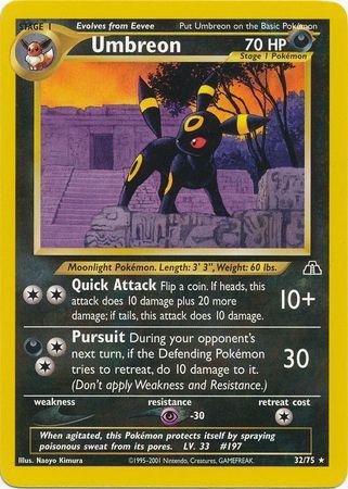 Umbreon (32) 32/75 - [Neo Discovery] Unlimited