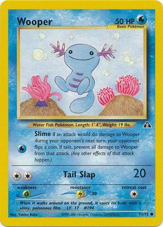 Wooper 71/75 - [Neo Discovery] Unlimited