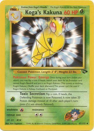 Koga's Kakuna 47/132 - [Gym Challenge] Unlimited