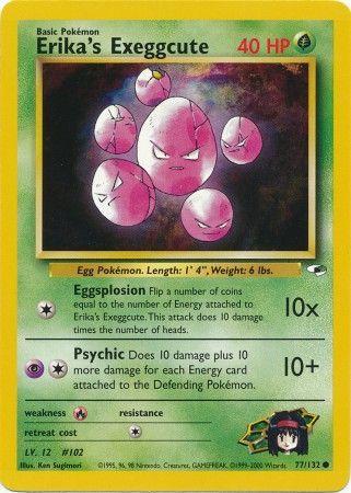 Erika's Exeggcute (77) 77/132 - [Gym Heroes] Unlimited