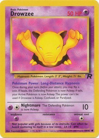 Drowzee 54/82 - [Team Rocket] Unlimited
