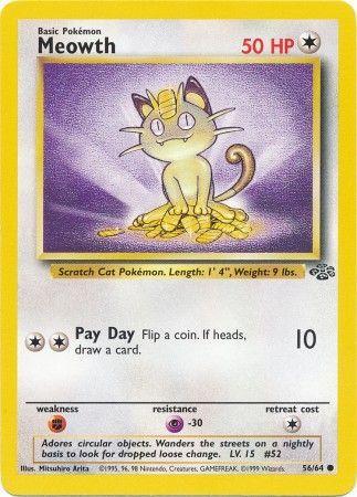 Meowth 56/64 - [Jungle] Unlimited