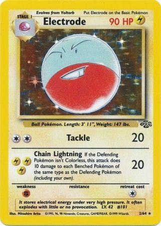 Electrode (2) 2/64 - [Jungle] Unlimited Holofoil
