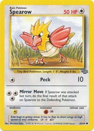 Spearow 62/64 - [Jungle] Unlimited