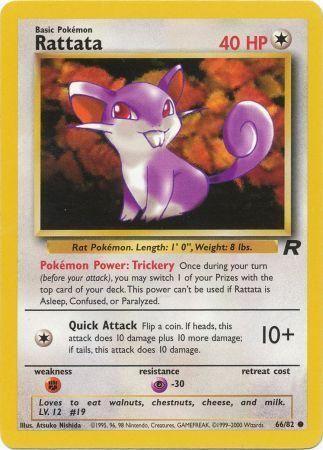 Rattata 66/82 - [Team Rocket] Unlimited
