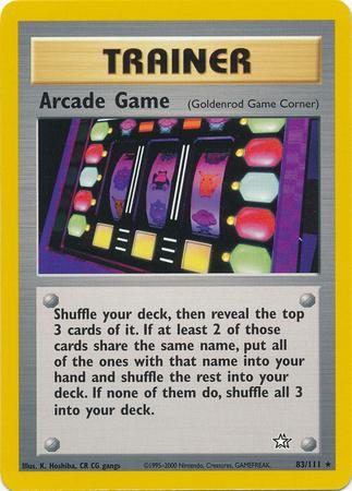 Arcade Game (Goldenrod Game Corner) 83/111 - [Neo Genesis] Unlimited