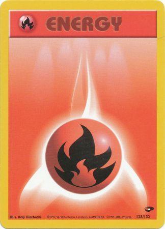 Fire Energy 128/132 - [Gym Challenge] Unlimited