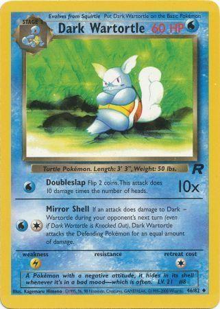 Dark Wartortle 46/82 - [Team Rocket] Unlimited