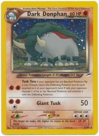 Dark Donphan 3/105 - [Neo Destiny] Unlimited Holofoil