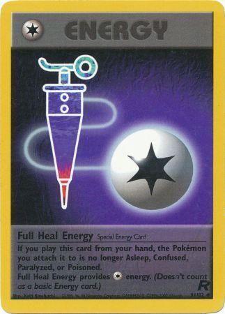 Full Heal Energy 81/82 - [Team Rocket] Unlimited