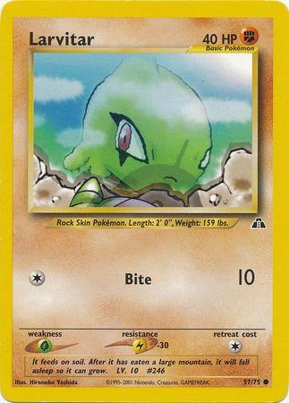 Larvitar 57/75 - [Neo Discovery] Unlimited