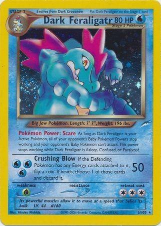 Dark Feraligatr 5/105 - [Neo Destiny] Unlimited Holofoil