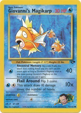 Giovanni's Magikarp 73/132 - [Gym Challenge] Unlimited