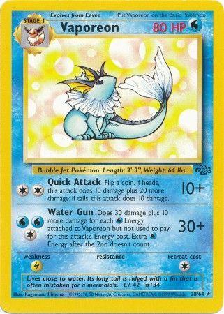 Vaporeon (28) 28/64 - [Jungle] Unlimited