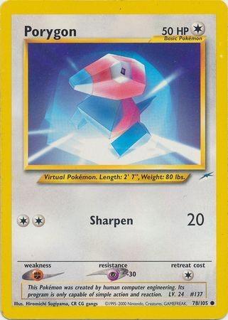 Porygon 78/105 - [Neo Destiny] Unlimited