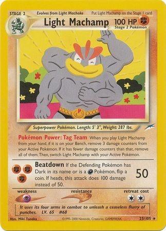 Light Machamp 25/105 - [Neo Destiny] Unlimited