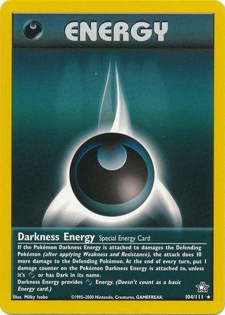 Darkness Energy 104/111 - [Neo Genesis] Unlimited
