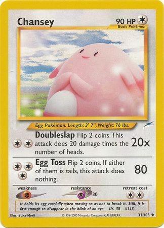 Chansey 31/105 - [Neo Destiny] Unlimited