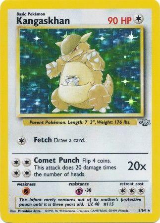 Kangaskhan (5) 5/64 - [Jungle] Unlimited Holofoil
