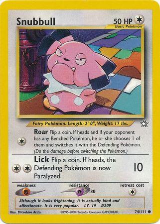 Snubbull 74/111 - [Neo Genesis] Unlimited