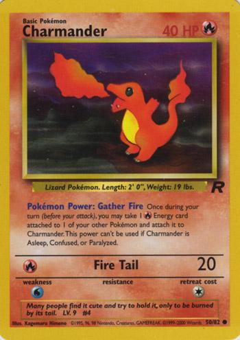 Charmander 50/82 - [Team Rocket] Unlimited
