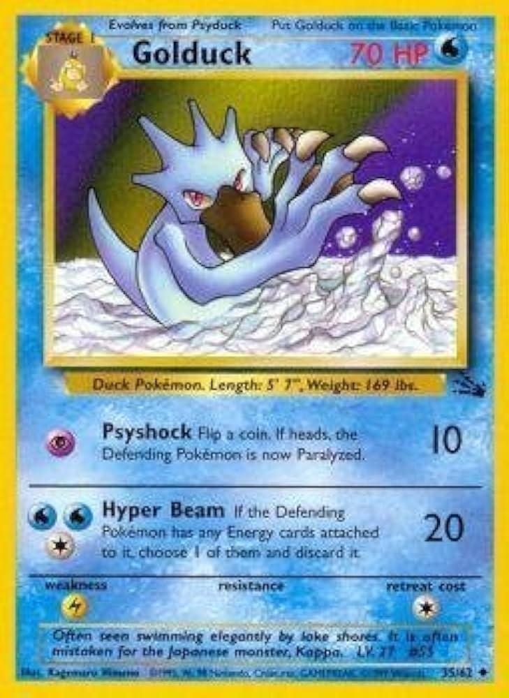 Golduck 35/62 - [Fossil] Unlimited