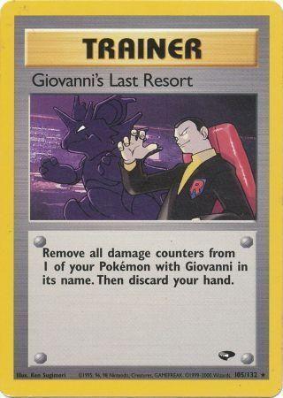 Giovanni's Last Resort 105/132 - [Gym Challenge] Unlimited