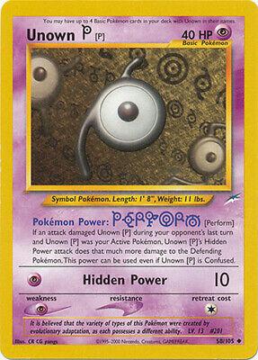 Unown [P] 58/105 - [Neo Destiny] Unlimited