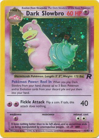 Dark Slowbro (12) 12/82 - [Team Rocket] Unlimited Holofoil