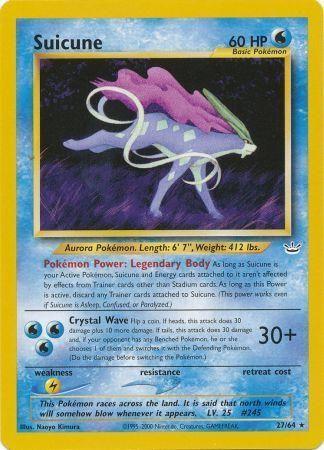 Suicune (27) 27/64 - [Neo Revelation] Unlimited