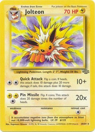 Jolteon (20) 20/64 - [Jungle] Unlimited
