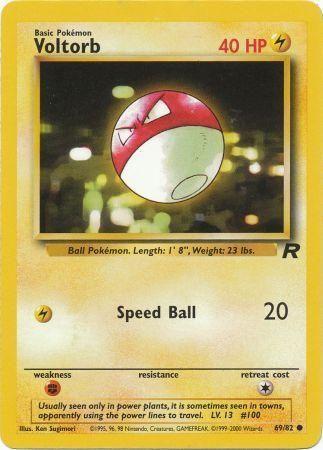 Voltorb 69/82 - [Team Rocket] Unlimited