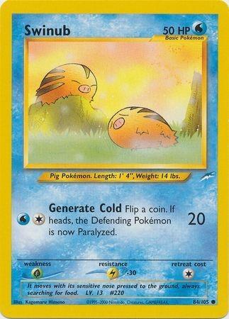 Swinub 84/105 - [Neo Destiny] Unlimited