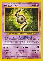 Unown [S] 87/105 - [Neo Destiny] Unlimited