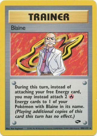 Blaine (100) 100/132 - [Gym Challenge] Unlimited