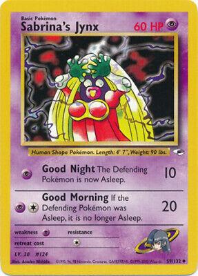 Sabrina's Jynx 59/132 - [Gym Heroes] Unlimited