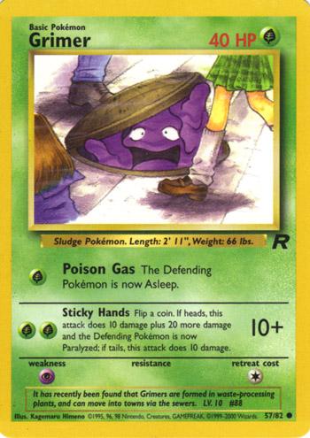 Grimer 57/82 - [Team Rocket] Unlimited