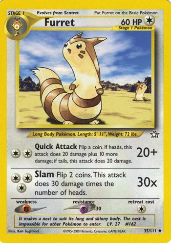 Furret 35/111 - [Neo Genesis] Unlimited