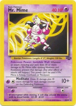 Mr. Mime (22) 22/64 - [Jungle] Unlimited