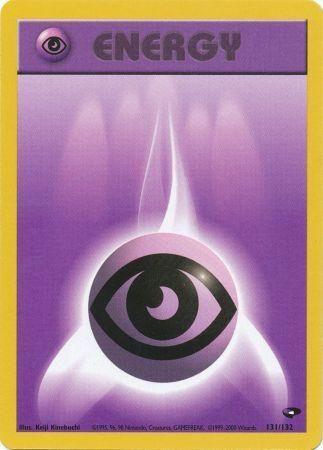 Psychic Energy 131/132 - [Gym Challenge] Unlimited