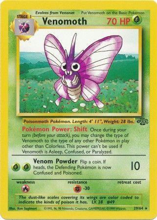 Venomoth (29) 29/64 - [Jungle] Unlimited