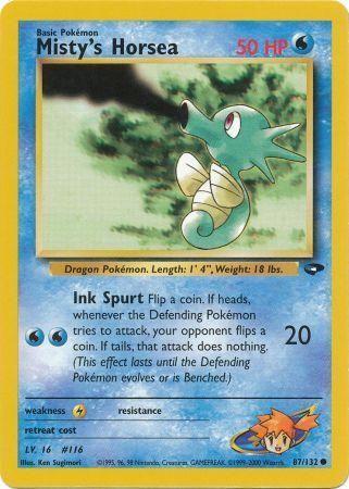 Misty's Horsea 87/132 - [Gym Challenge] Unlimited