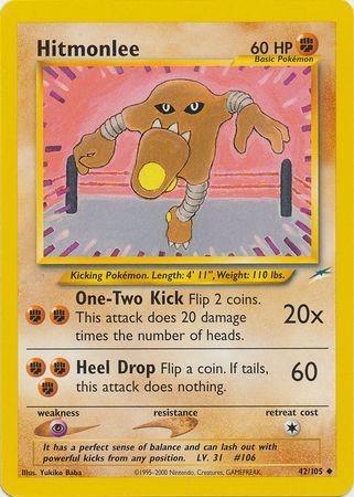 Hitmonlee 42/105 - [Neo Destiny] Unlimited