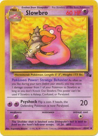 Slowbro 43/62 - [Fossil] Unlimited