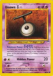 Unown [T] 88/105 - [Neo Destiny] Unlimited