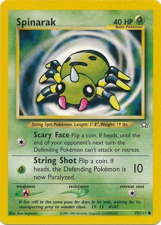 Spinarak 75/111 - [Neo Genesis] Unlimited